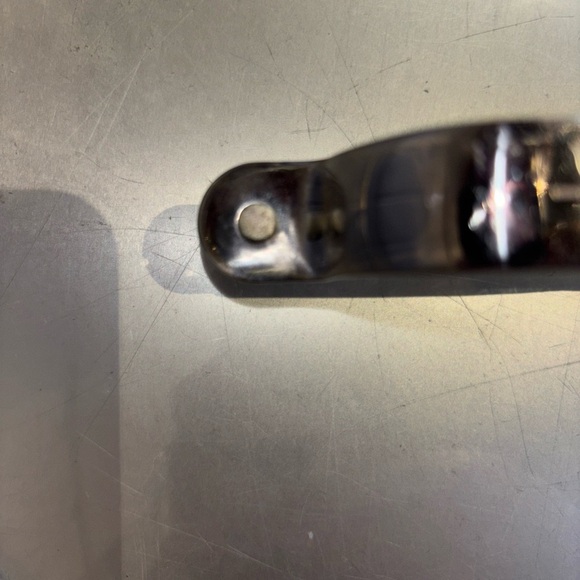 WILLIAM SONOMA GLASS LID IRON CLAD HANDLE OUTER RIM 11” ROUND INNER RIM 10” - Picture 10 of 11